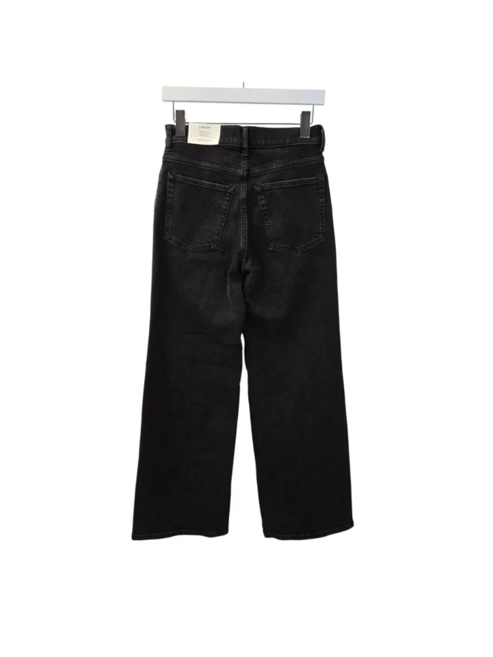 NWT Everlane The Way High Sailor Jean in Washed Black Size 26